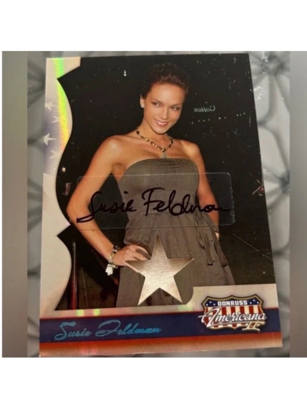 🔥NOW $15🔥 Susie Feldman 2008 Autograph Worn Celebrity Card Serial #’d /250